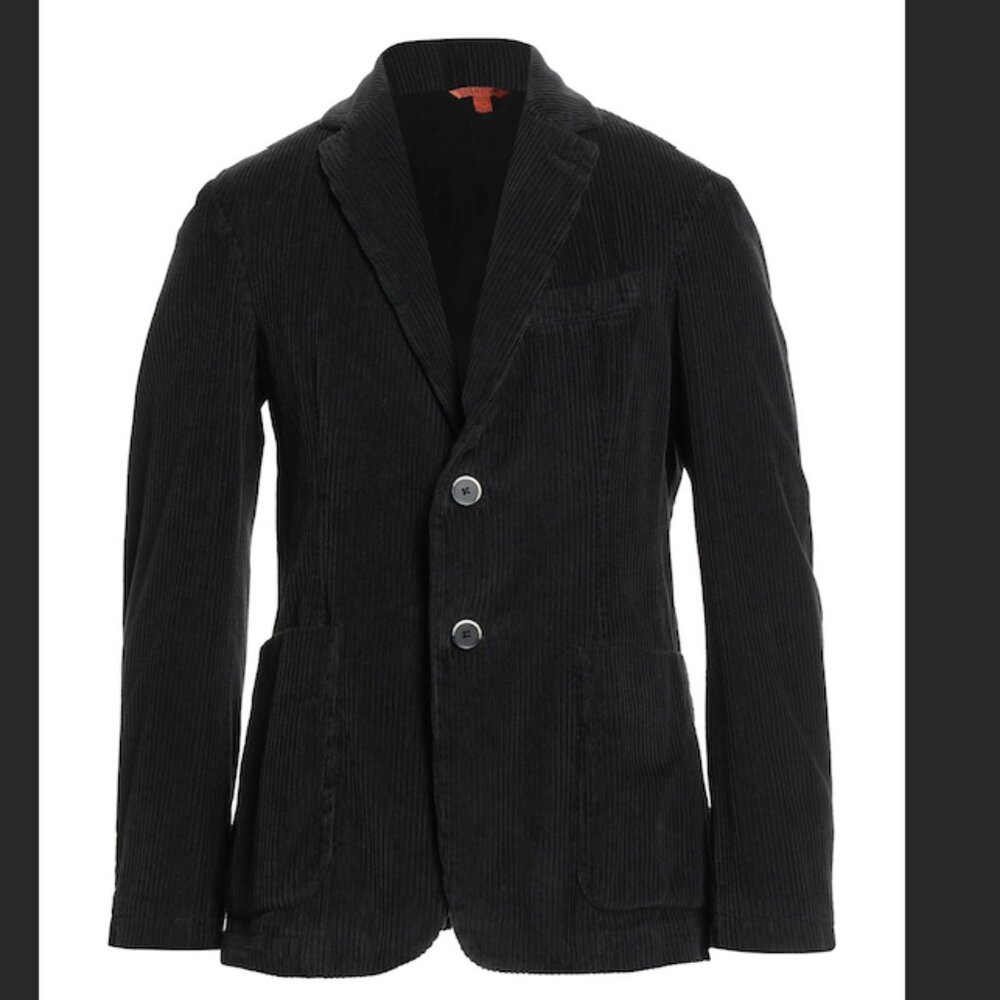 Barena Black Corduroy Single-Breasted Blazer - 42US - BNWT